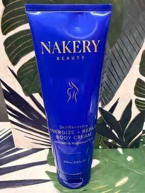 Nakery Beauty SkinRecovery Energize + Repair Body Cream 8.4oz Large